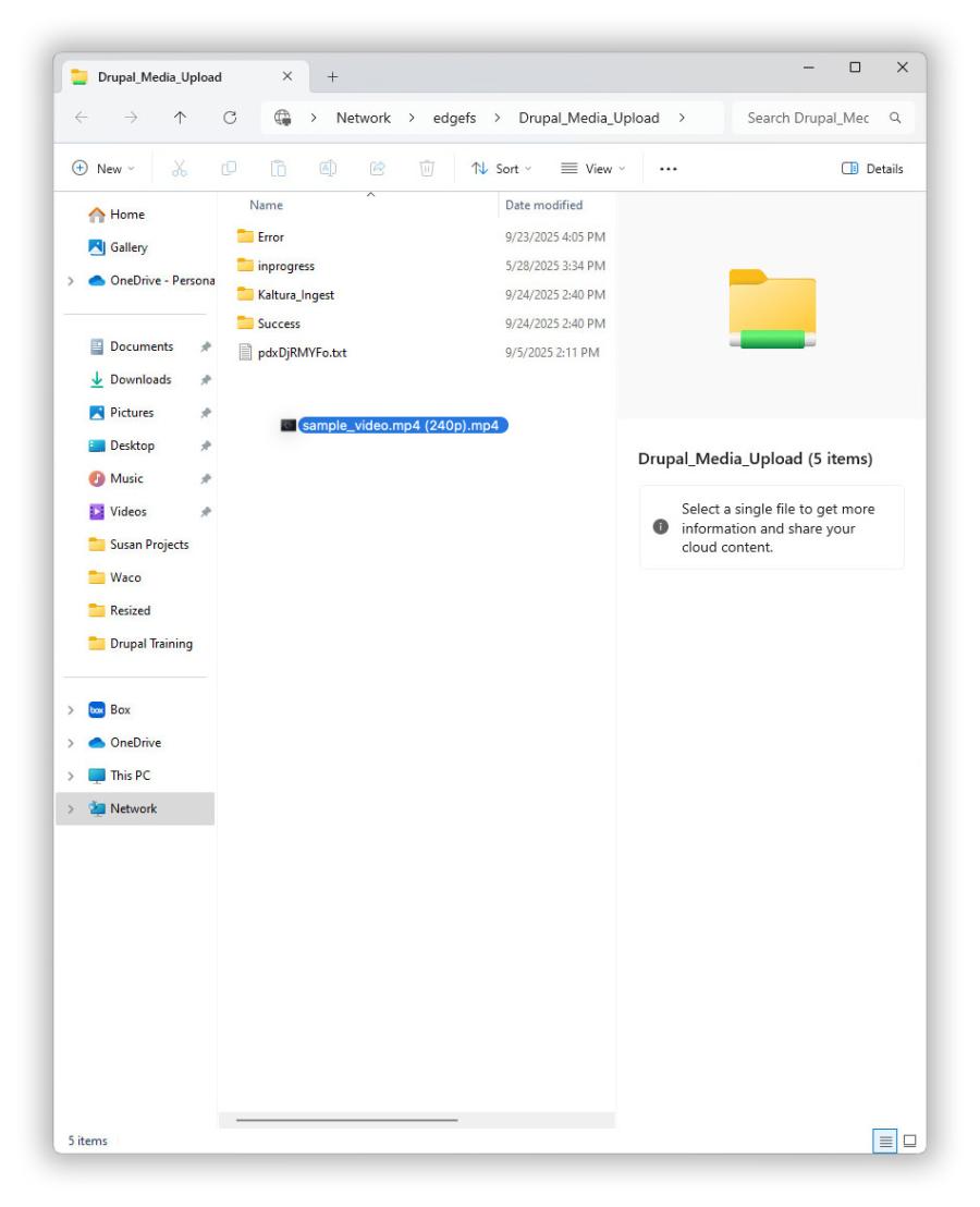 Windows User - Add video to server